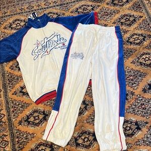 South Pole Vintage red, white, and blue tracksuit XL